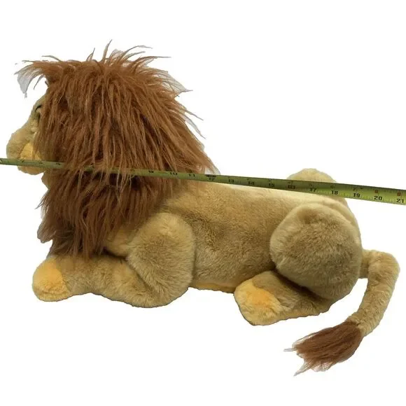 Disney Store 23" Plush‎ Mufasa Hand Puppet Large Stuffed Lion King Simba Dad - Picture 6 of 16